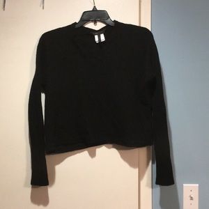 BCBG crop sweater